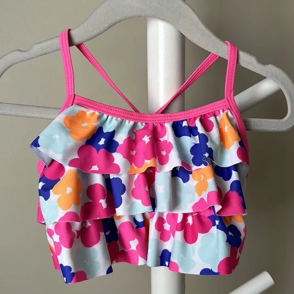 Joe Fresh Ruffle Bikini Size 2 - Picture 6 of 9